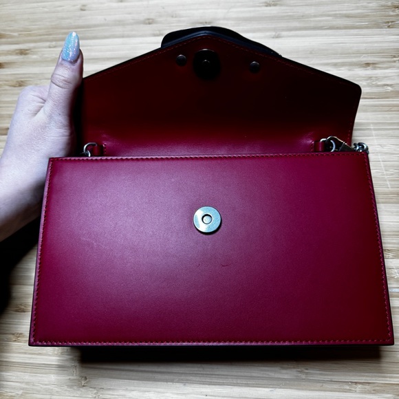 🐍GUCCI🐍Lilith Snakeskin Flap Shoulder Bag - Picture 9 of 15